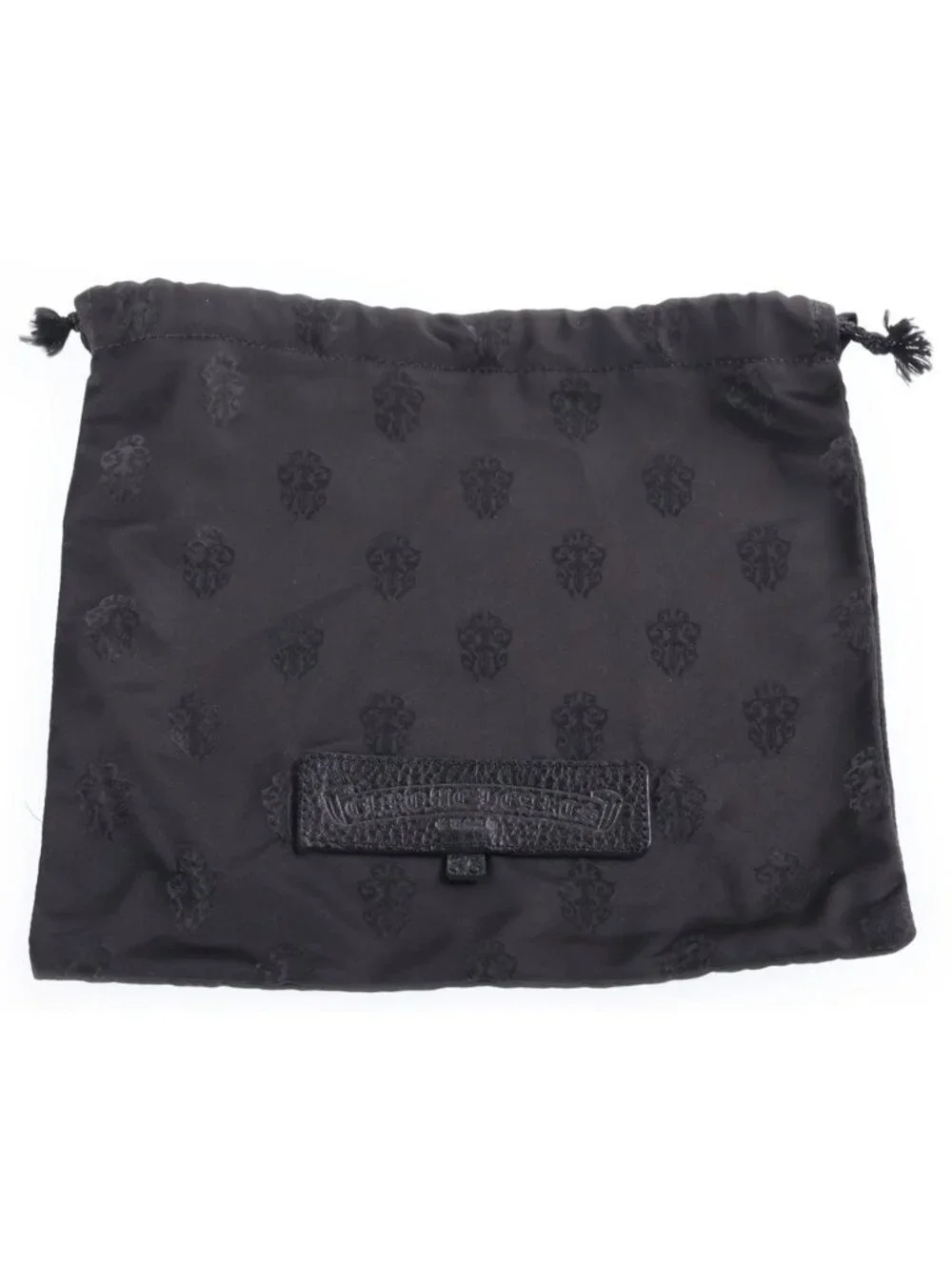 Chrome Hearts SQ Pkt 3 Ceme Square Pocket 3 Cross Patch Leather Shi Shoulder Bag